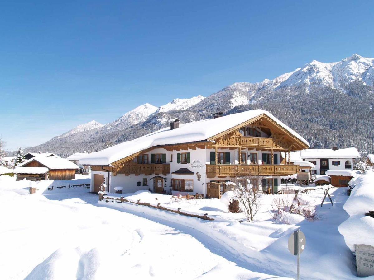 Gaestehaus Alpenparadies Krün Zewnętrze zdjęcie
