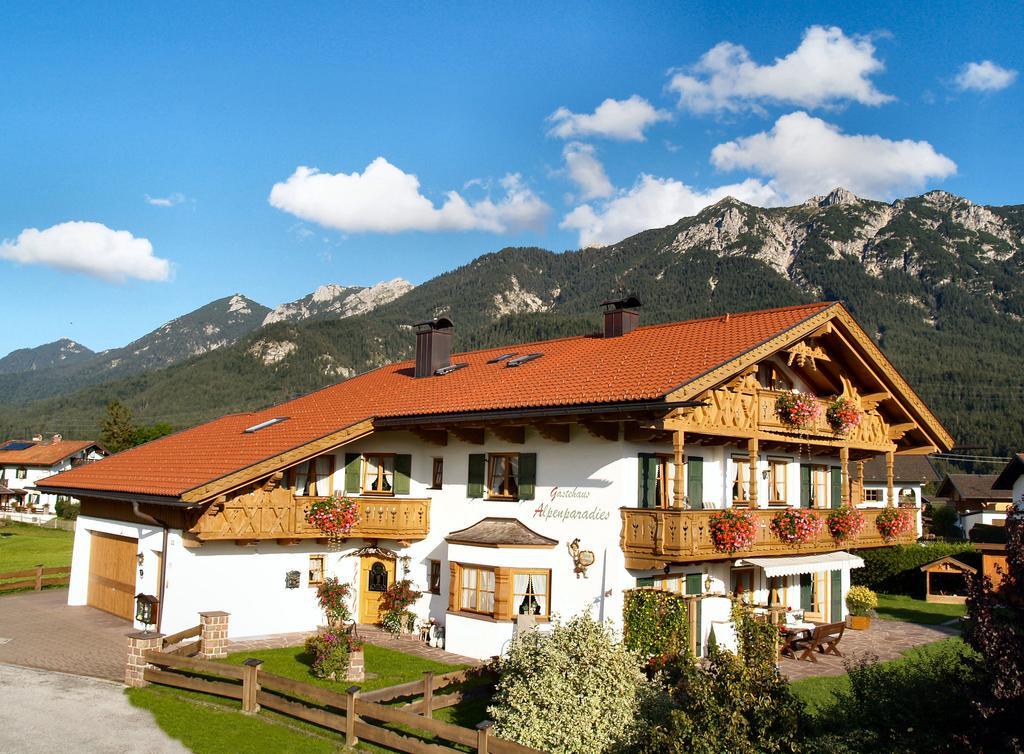 Gaestehaus Alpenparadies Krün Zewnętrze zdjęcie